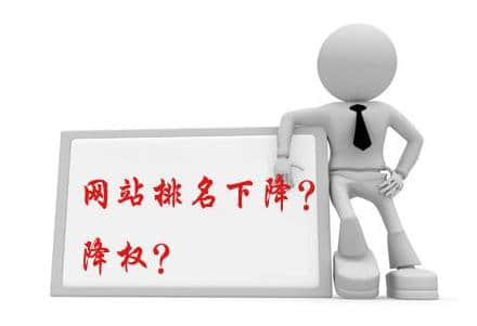 網(wǎng)站降權(quán)被K，排名下降了我們?cè)撊绾螒?yīng)對(duì)？